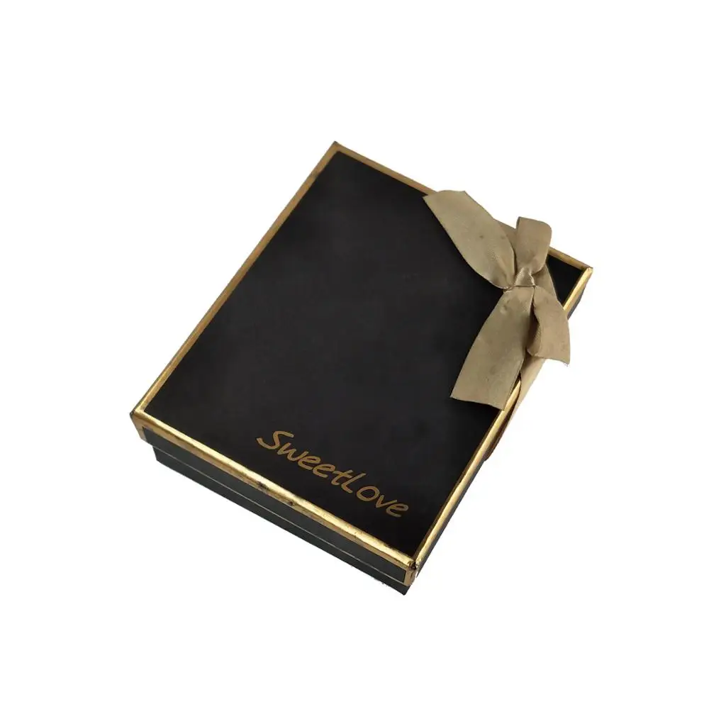 
paper chocolate presentation box with divider insert and recyclable material 
