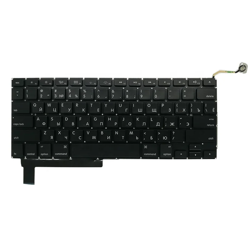 
Original new laptop Russian Keyboard for Macbook Pro 15' A1286 Ru keyboard compatible 2009-2012 year 