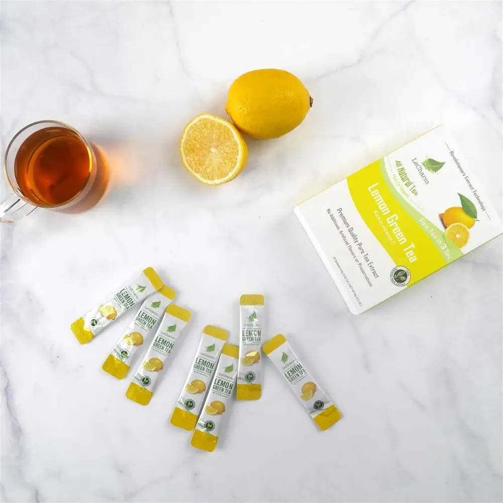 
Plant Extraction Lemon Slimming Green Tea Fruit Lemon Tea 