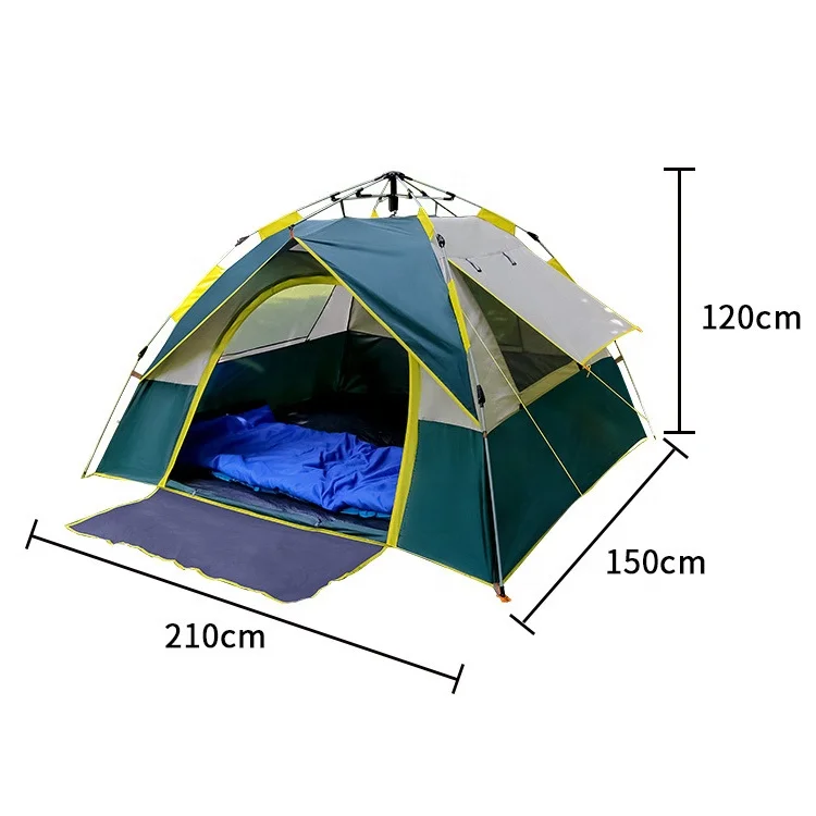 210T Instant Waterproof Pop Up Camping Outdoor Tent