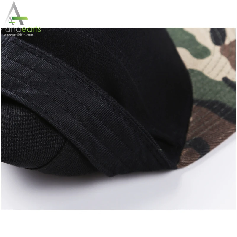 Wholesale custom multi color baseball cap without logo blank snapback hat fashion camouflage hip-hop cap