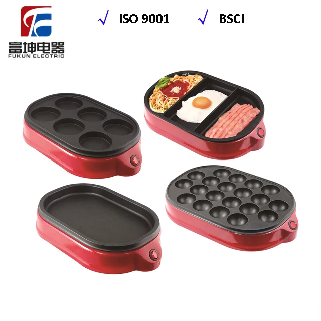 
Small & convenient Muffin Machine cupcake making octopus ball egg snack maker 