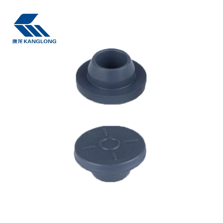 Top quality injection buty rubber stopper 20mm for antibiotic glass vials