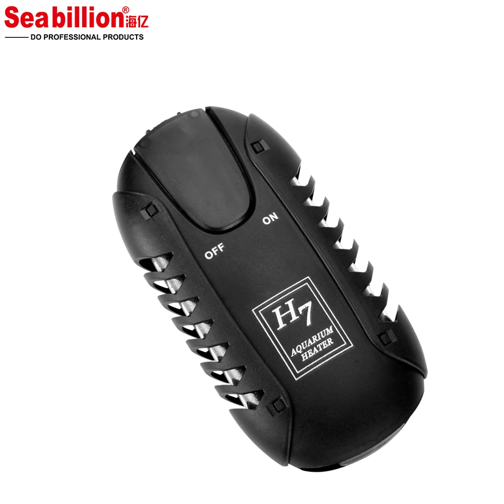 Seabillion Submersible Fish Tank Heater H7 200W Compact Reliable Aquarium Betta Heat-Resistant Milky Quartz Made