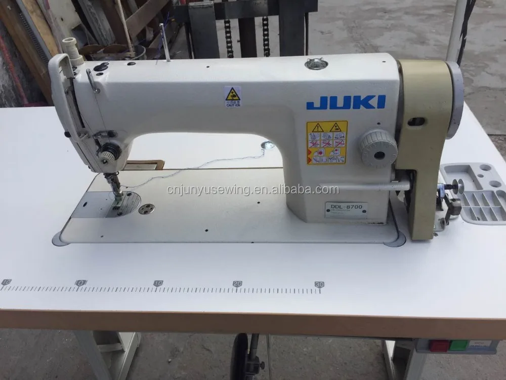 Fresh Clear good conditional Juki8700 lockstitch industrial used sewing machine