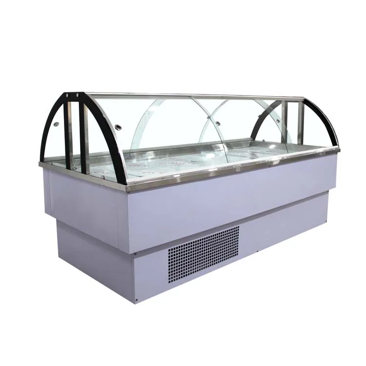custom deli and fresh food refriger display counter meat showcase cooler