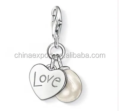
Wholesale Silver Charm Pendants Thomas With Lobster Clasp Jewelry Accessories 