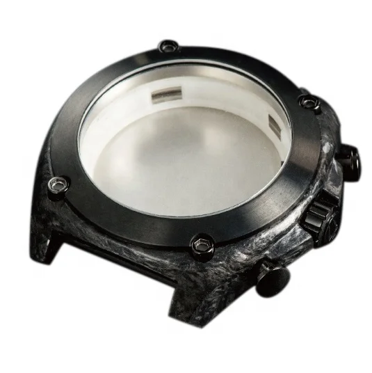 Carbon Fiber Accessories 100% strong  ultra-light products with customized patterns Luxury Carbon Fiber Watch Case
