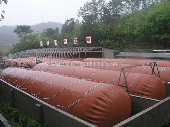ACME Supplier Floating PVC Cover China Biogas Digester Plant