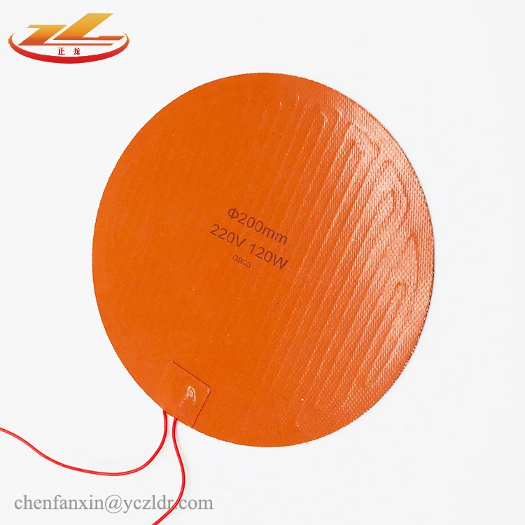 12v 24v 220v 200w flexible diesel heater car fuel filter heater silicone