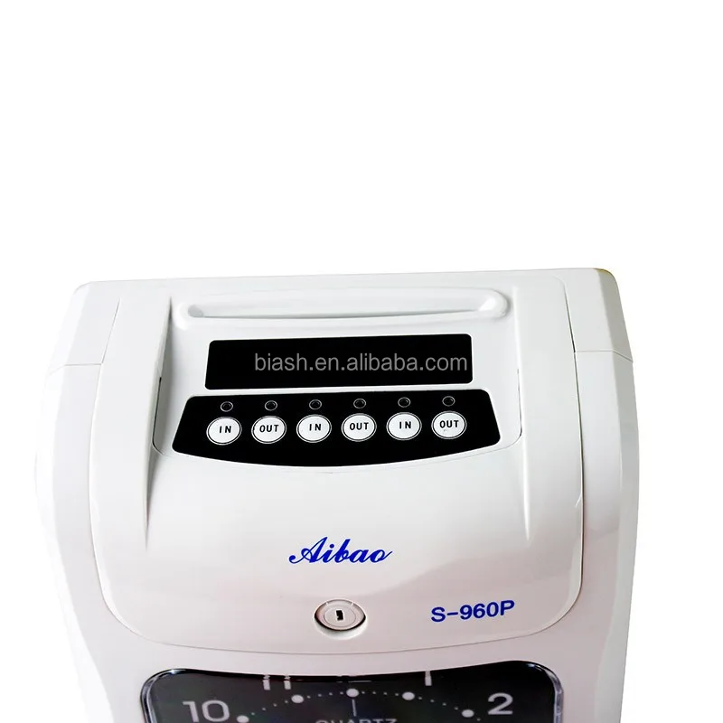 biometric time attendance time keeping machine S-960P