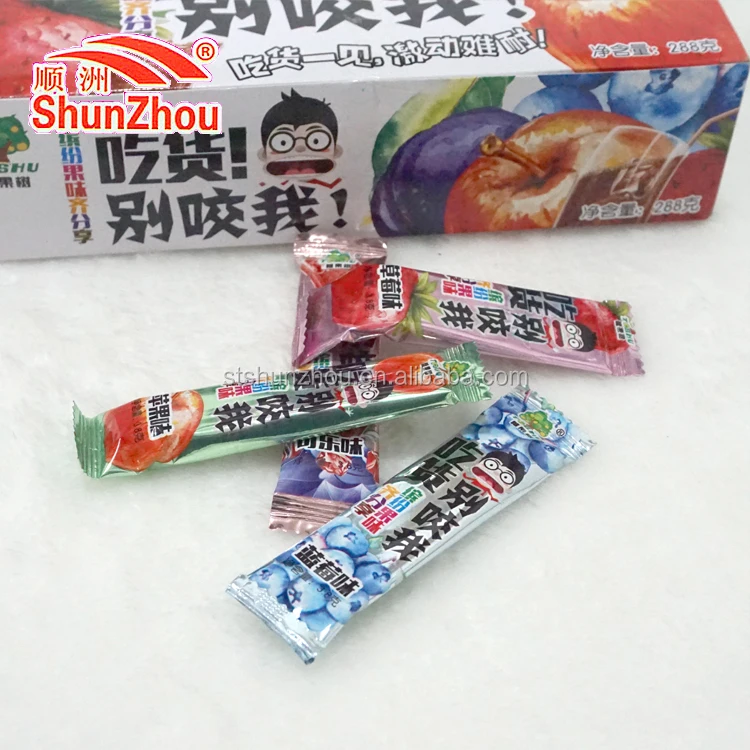 
3.8g fruity chewy candy 