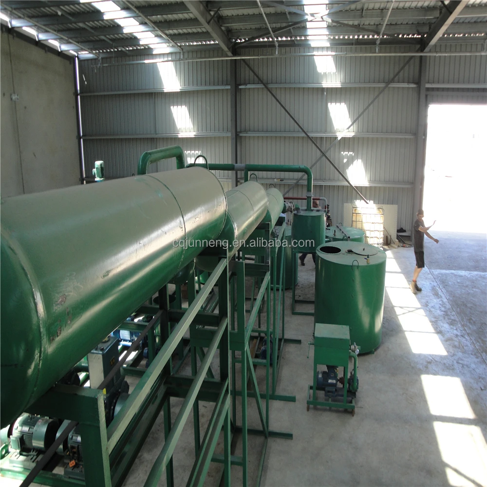 used engine oil distillation