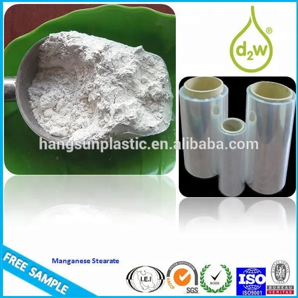  Биоразлагаемые пластмассовые добавки из полиактидной смолы Стеарата марганца