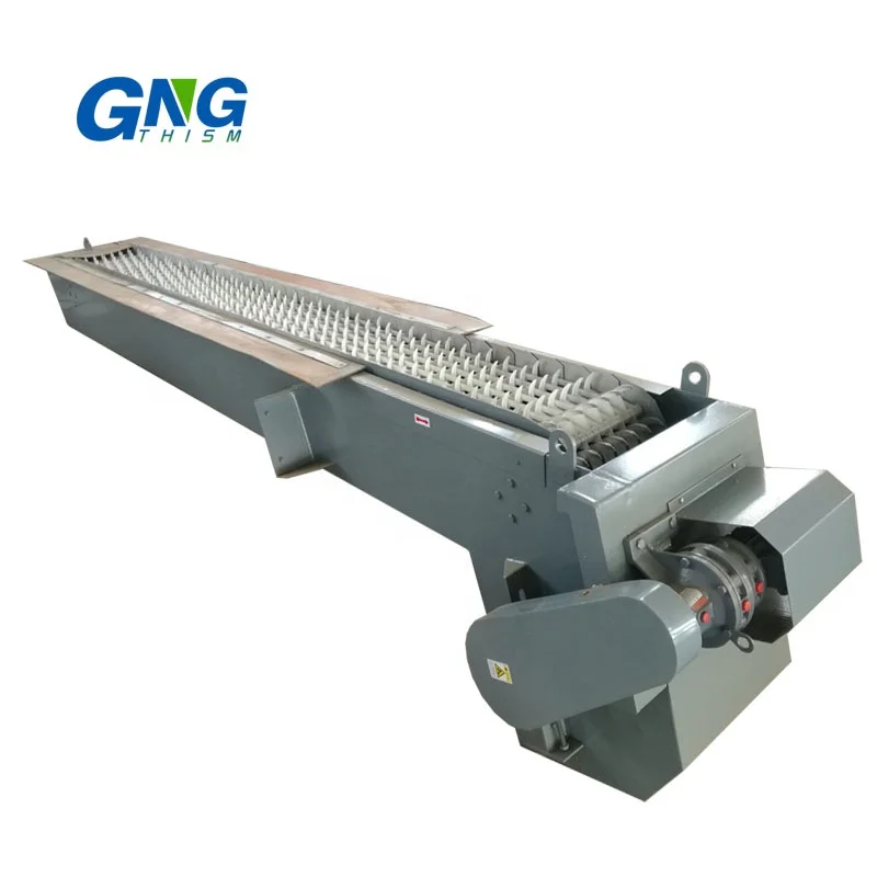 Wastewater coarse mechanical bar screen