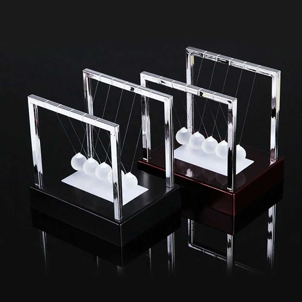 Metal Newtons Cradle Balance Balls Physical Ball Light Toy Lighting Newton Ball for Decoration Gifts