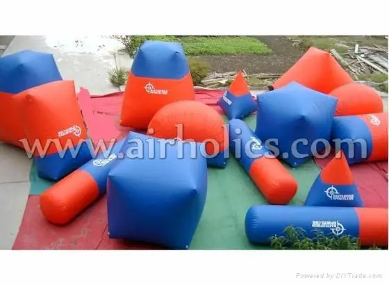CS Game Target Shooting Inflatable Archery Inflatable Paintball Bunkers