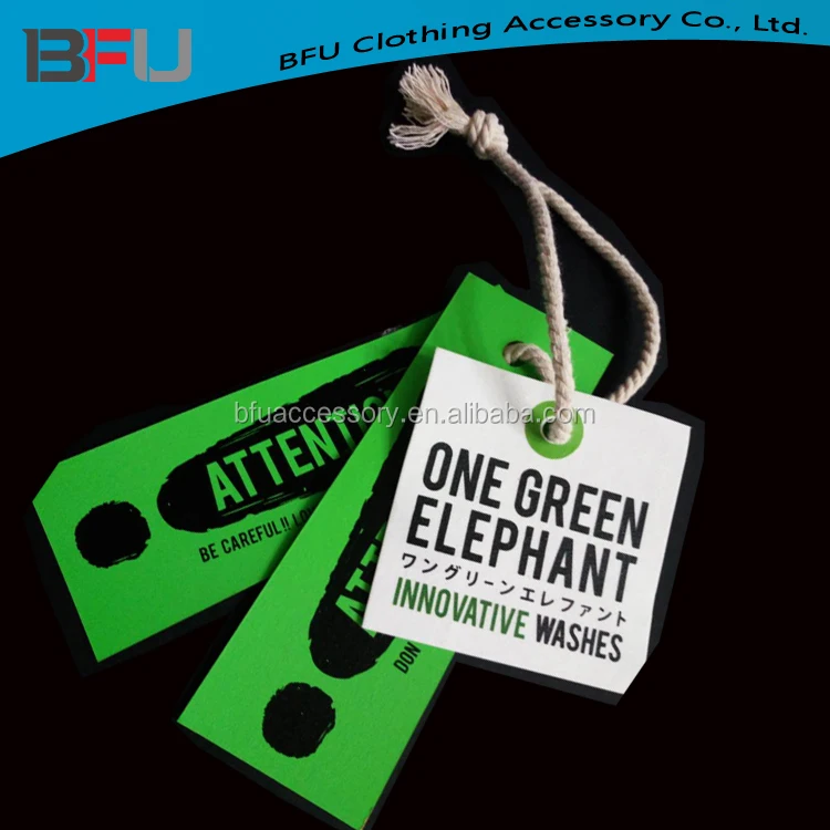 
Custom Vintage jeans shirt clothing tags ,paper hang tags 