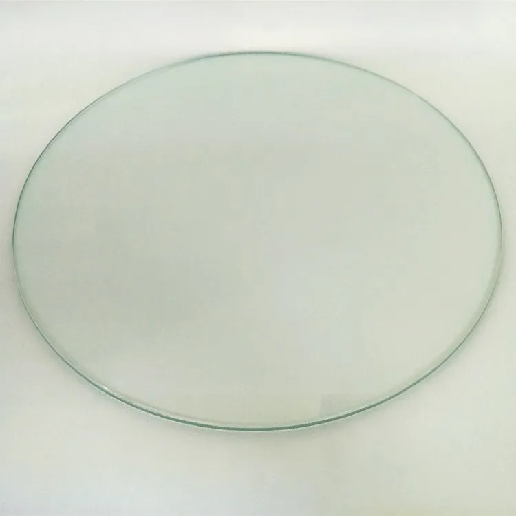 Круглый закаленные стеклянные столешницы