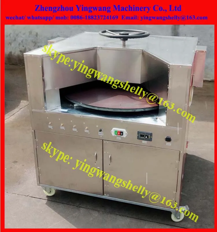 Gas Arabic Bread Tortilla Pita Bread Roti Making Baking Oven Machine