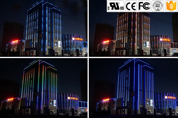 waterproof smart dot poi dmx net 5/12V ip68  rgb addressable outdoor full color led pixel dot 20mm