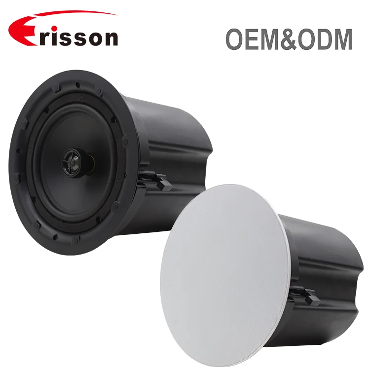 ERISSON OEM Manufacturer 60 Watts In Ceiling Speaker 8inch  With ceiling speakers home