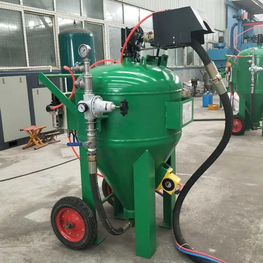 Wet sand blasting machine / wet sandblasting equipment manufacturers