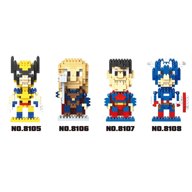 China wholesale 1550pcs nano intellect construction diy building block toy