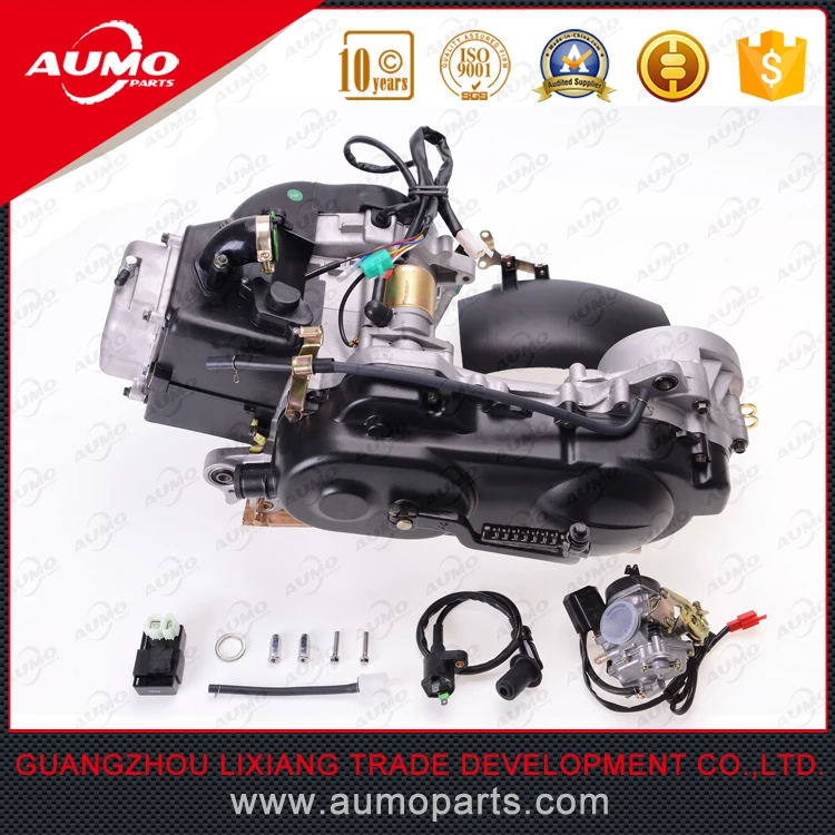 Высокое качество Китайских GY6 80cc 80cc мопедов двигатель в сборе короткий вал четыре удара скутер двигатель 147QMD