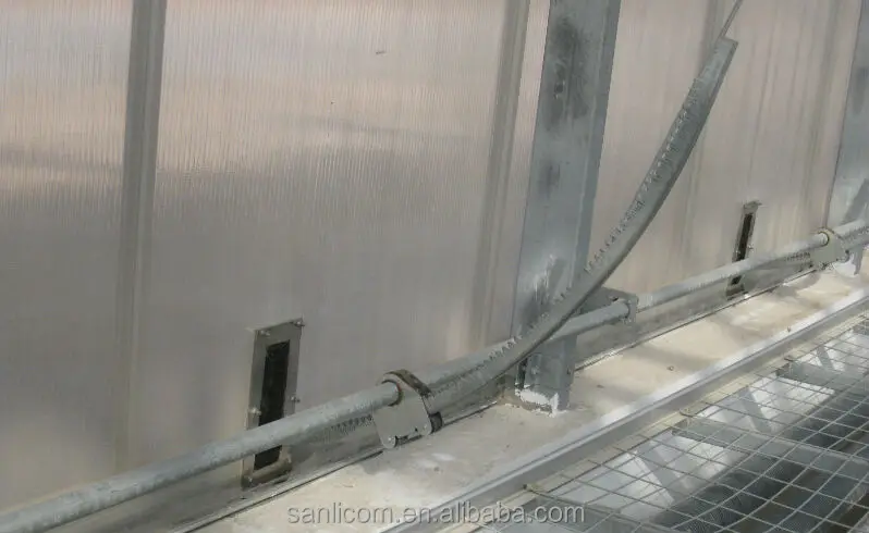 
Greenhouse Roof Ventilation Rack and Pinion 