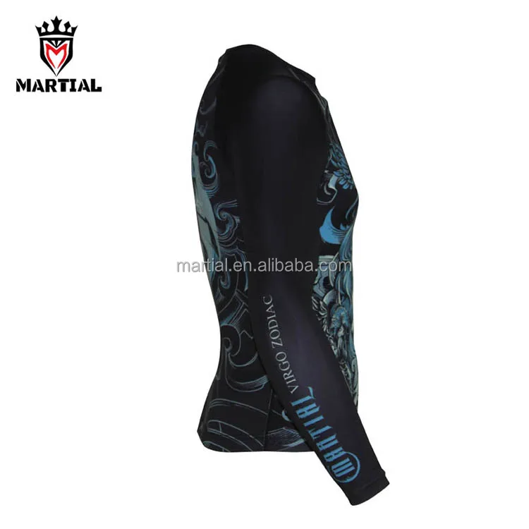 Special Digital Pattern Tight Rashguard MMA