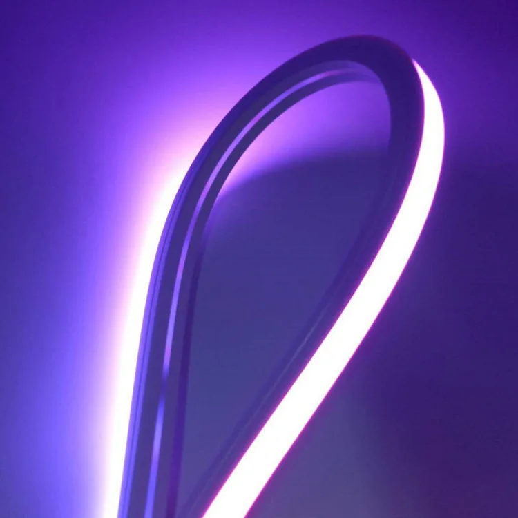 Neon Silicone Strip Dc12v 24V Led Neon Flex 6mm 8mm Rainbow Ring Love Style neon led light
