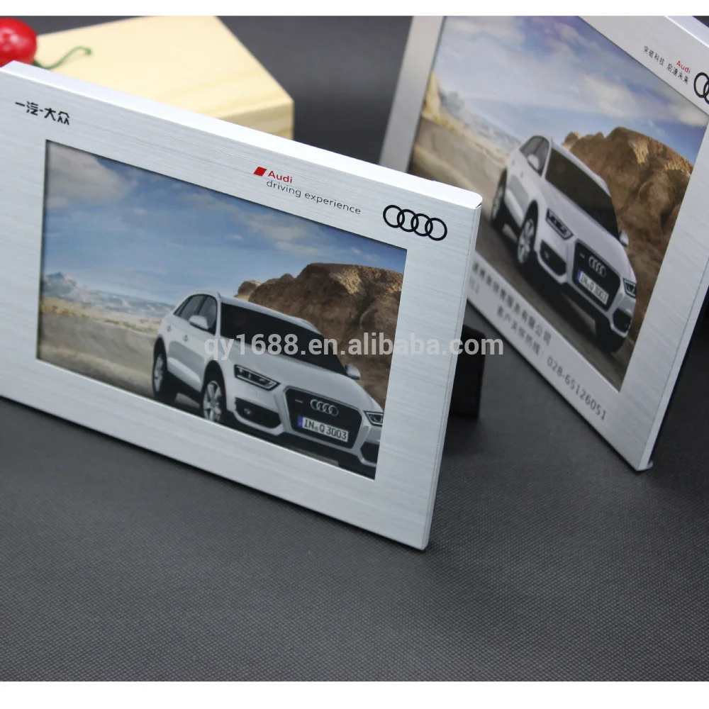 Классика алюминиевый материал украшение стола фоторамка с Высокое качество