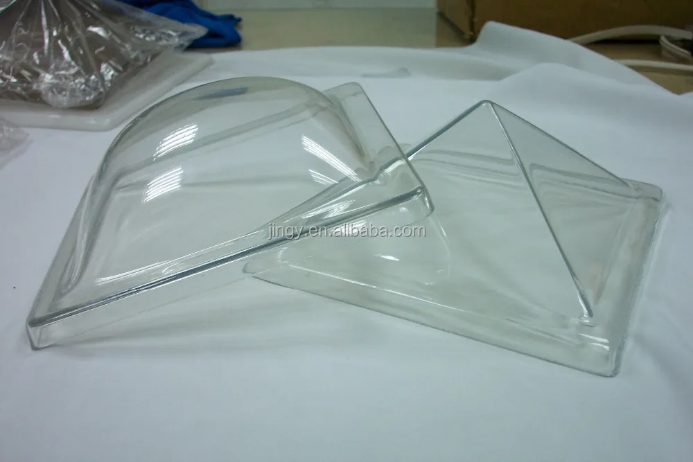 Factory custom round clear pmma plexiglass acrylic hemisphere cover acrylic dome display with base