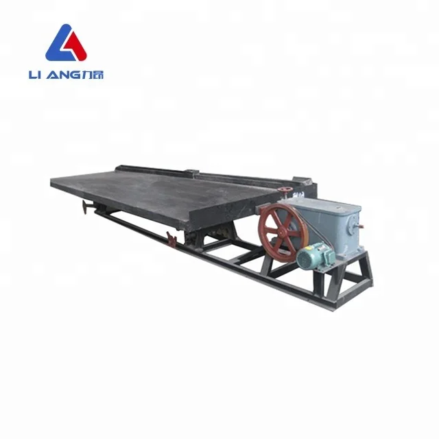 Gold separating machine vibrating table for sale from Chinese factory