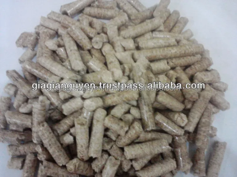 RICE HUSK PELLET AND WOOD PELLET FOR HEATING 2017 - 5000MT/MT(mary@vietnambiomass.com)