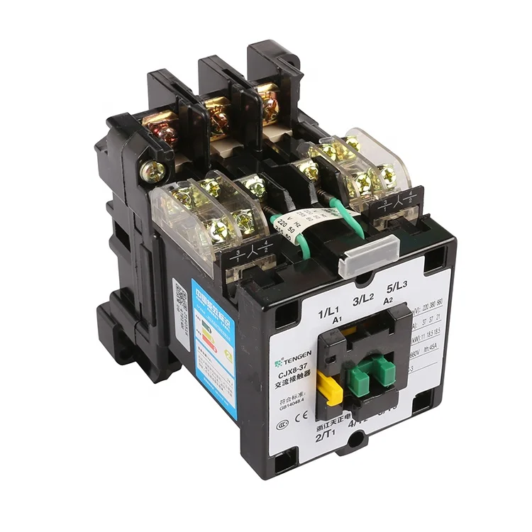 CJX8-12 Elevator 3 Pole Mini Magnetic Ac 5a 380v Contactors