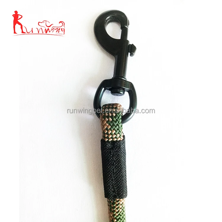 Pet products secure mountain climbing rope dog lead Premium dog leash for all size dogs