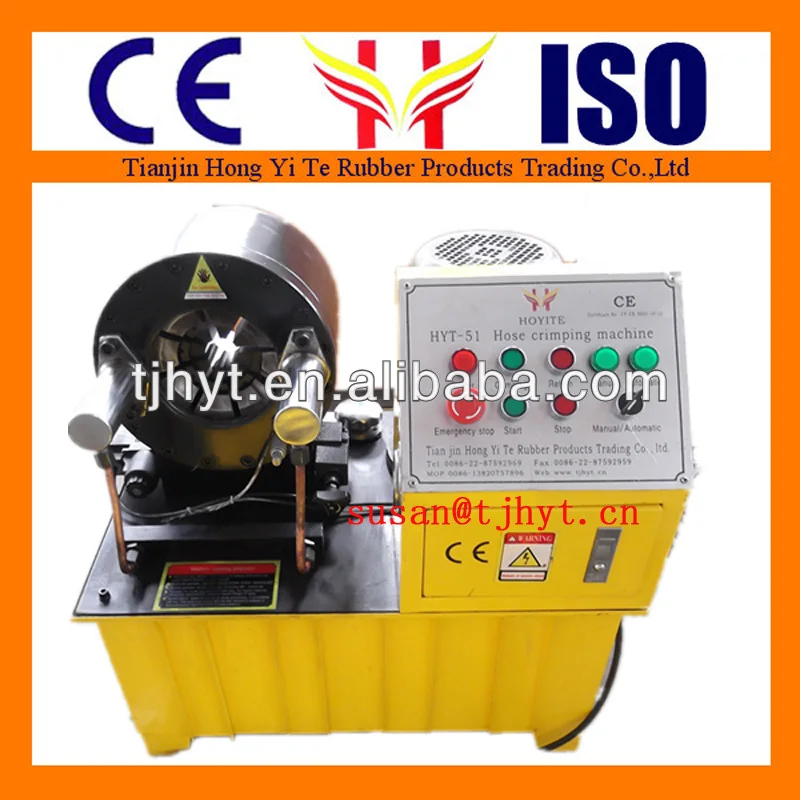 rubber hydraulic hose crimping machine/high pressure hose crimping machine