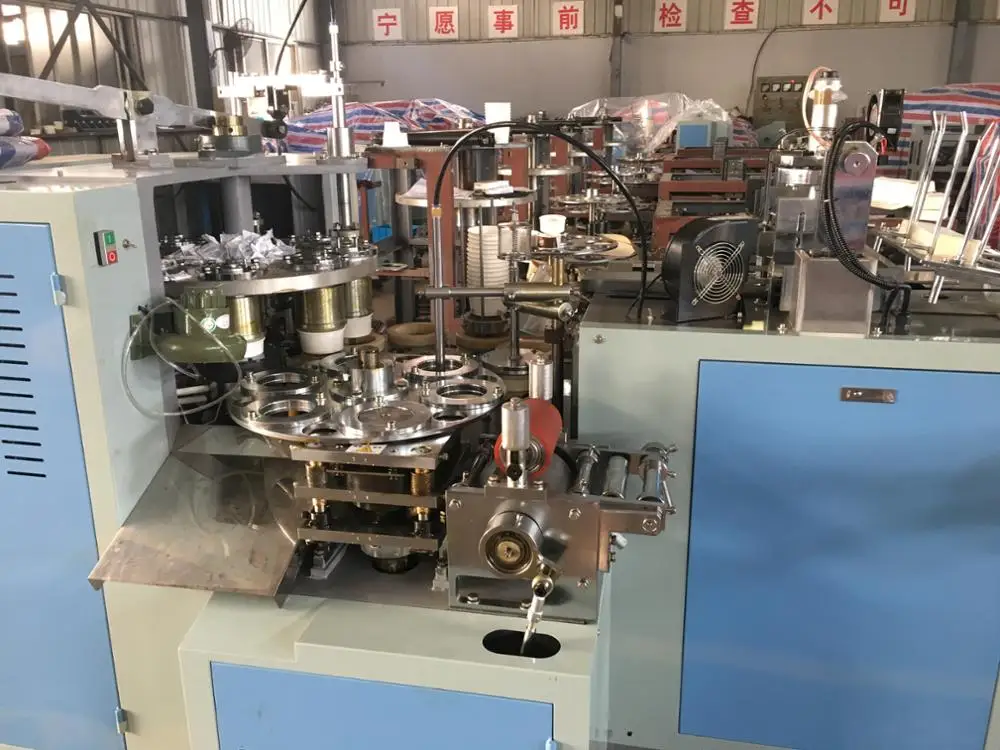 Sini Hot Sell Middle Speed Automatic Paper Plate Bowl Forming Lunch Box Make Machine In India