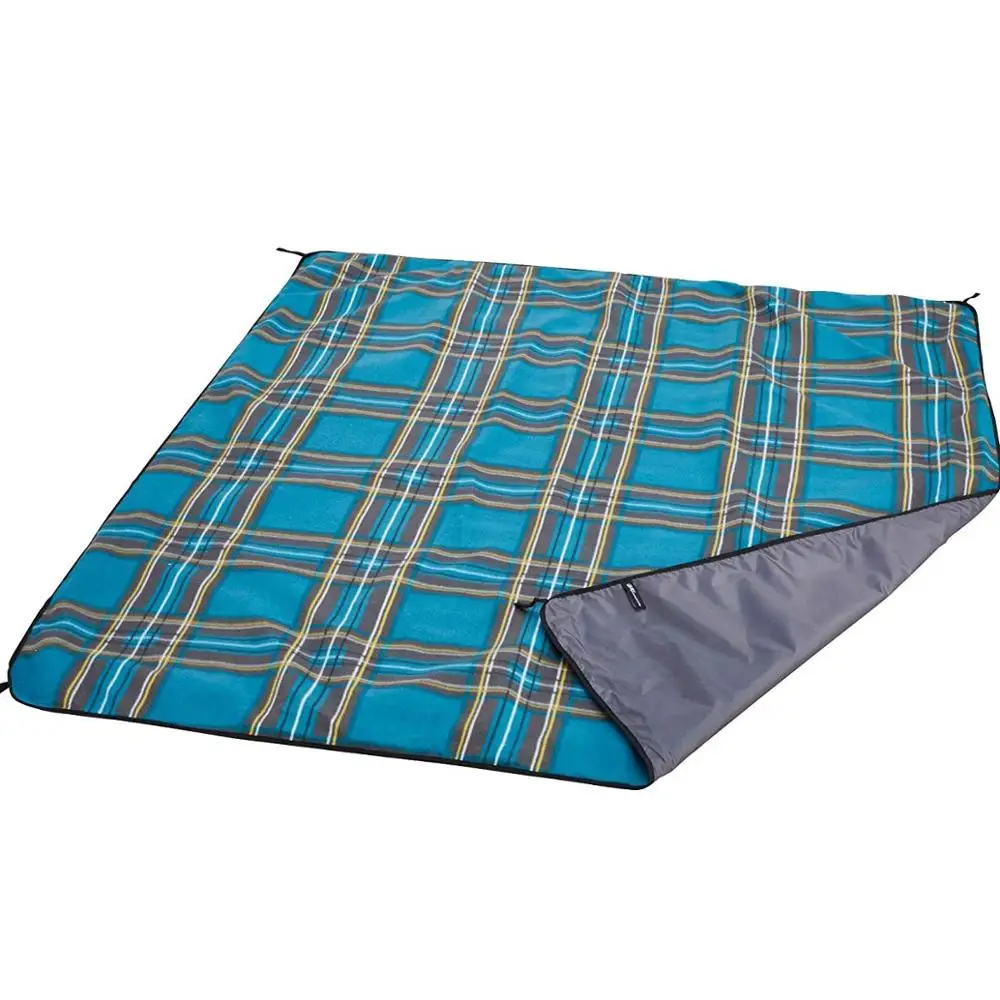 Lightweight polar fleece waterproof picnic blanket