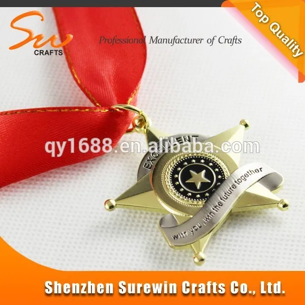 Металлический материал и искусство и коллекционные использования таможня военные оптовая продажа медаль ленты