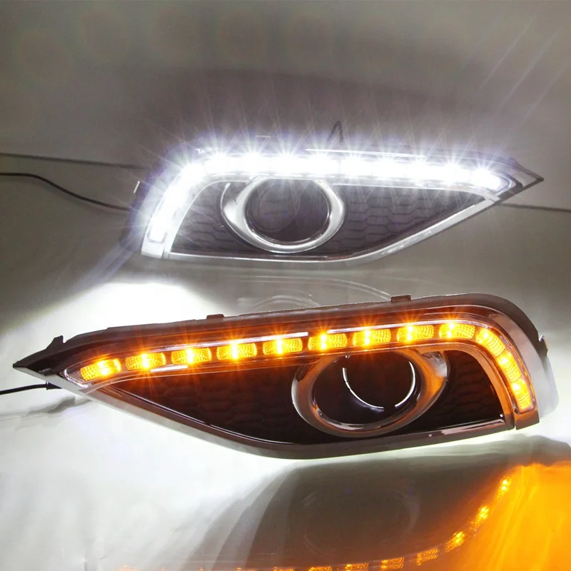 For Honda CRV CR-V 2012 2013 2014 DRL Daytime Running Light DRL with turn signal fog lamp Relay Daylight