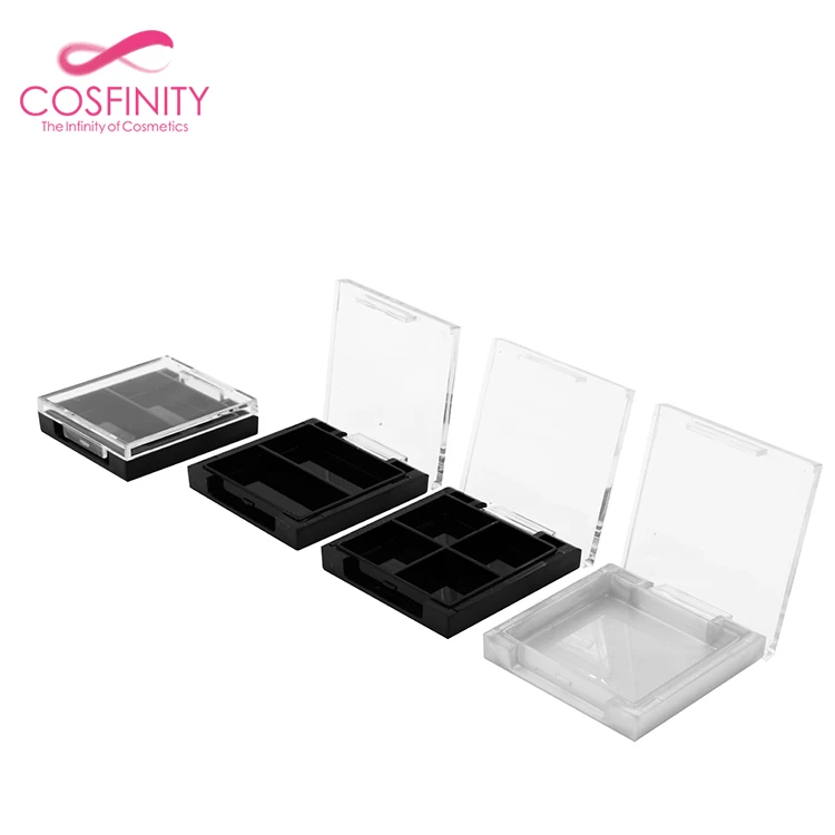 CP03-2471 Empty replaceable eye shadow container or blusher palette unique fancy compact powder case