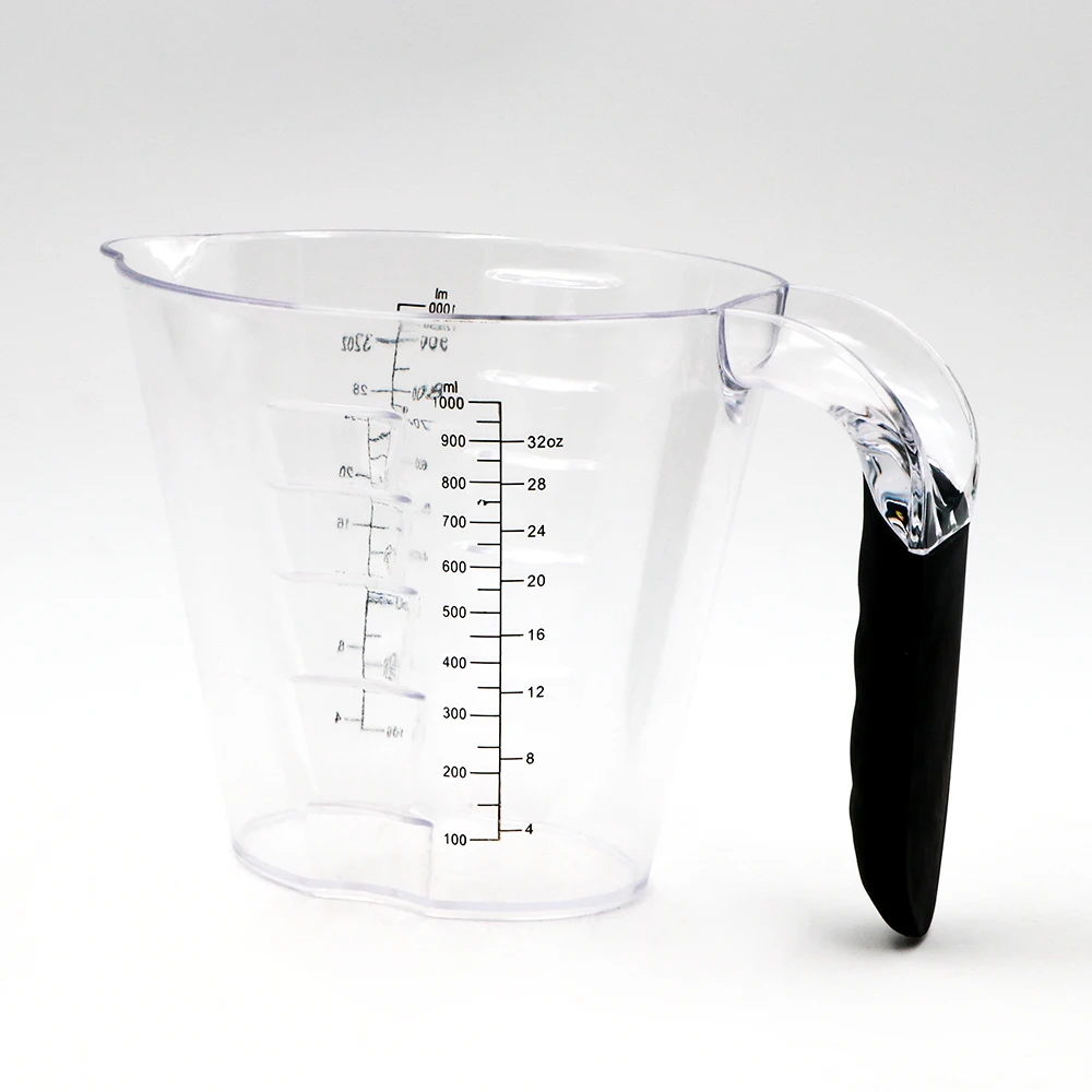 
Kitchen food 1 2 4 cup plastic measuring cup 