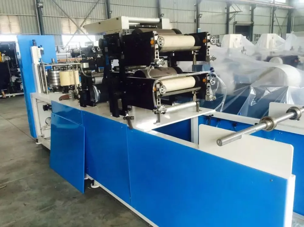 HX-CJ-330 Embossed 1 / 4 Napkin Folding Machine