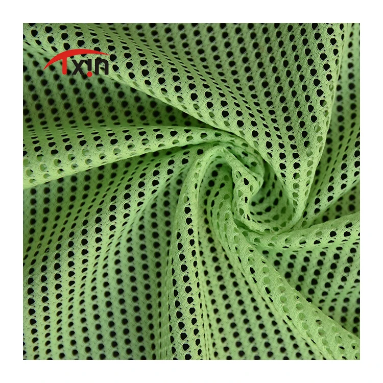 
100% Polyester Recycled Mesh Fabric For Backpacks Made From Recycled Plastic Bottles 