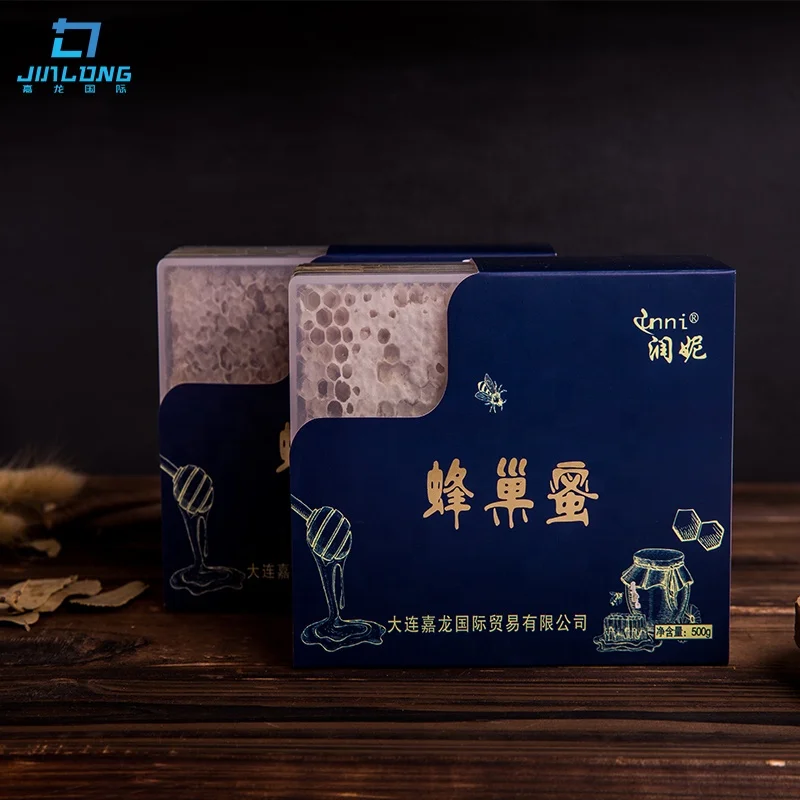 Comb honey best quality raw honey auto flow bee hive honey for health in cassette box