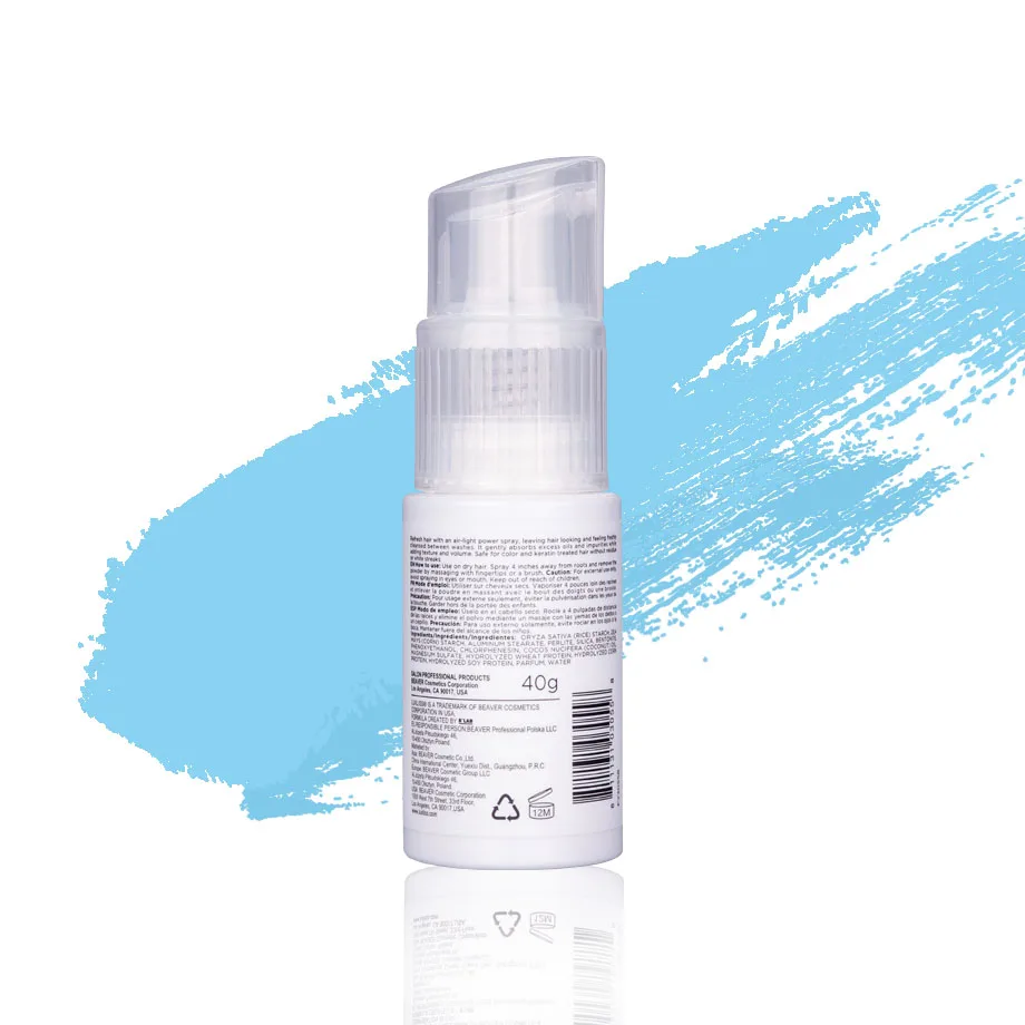 Professional volumist coconut oil dry shampoo volume powder hair mist spray