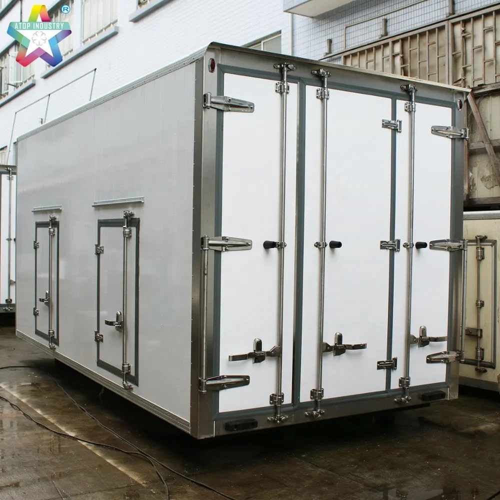 ColdKing -40C Kooltube eutectic truck refrigeration unit 4.5m length ice cream truck body